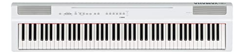 Yamaha P-125a - Piano digital portÃ¡til esbelto, dinÃ¡mico y potente, combinado con la tecnologÃ­a mÃ¡s vanguardista, color blanco