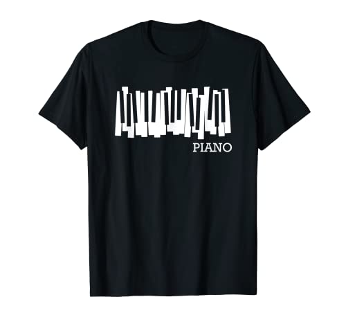Teclado para piano, teclas para juegos, pianista, mÃºsica. Camiseta