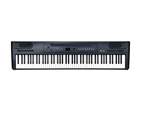Ringway RP20 - Piano, pantalla LED, 8 voces, 143 x 515 x 310 mm