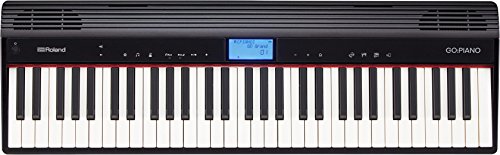Piano digital Roland Go:Piano Go-61P â€” ConexiÃ³n inalÃ¡mbrica con smartphone, negro