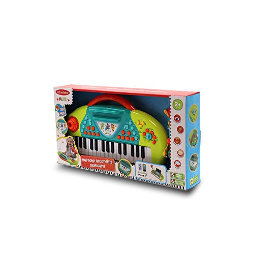 Tachan- Piano Teclado con Karaoke Y GRABACIÓN LM7710, Multicolor (CPA Toy Group Trading S.L. 782T00445)