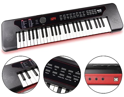 RockJam Go 49 Key Bluetooth MIDI Keyboard Keyboard